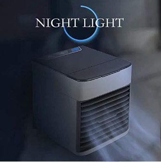 New mini refrigeration air conditioning fan household desktop small spray air cooler USB portable mobile cooling fan